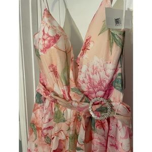 Trixxi pink  floral Maxi Dress